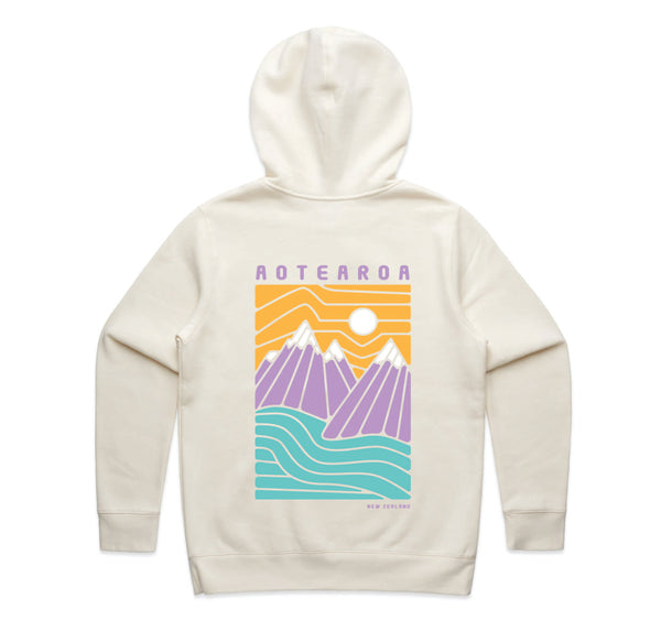 Aotearoa Sunset Womens Hoodie